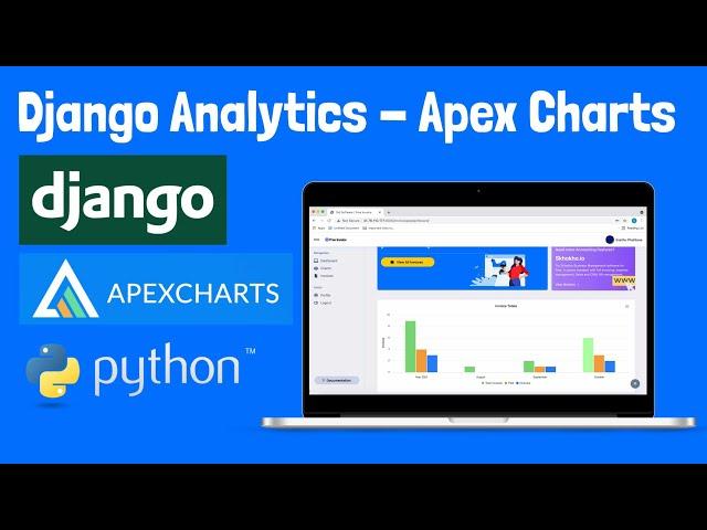 Create Charts in Django App - Apexcharts JS