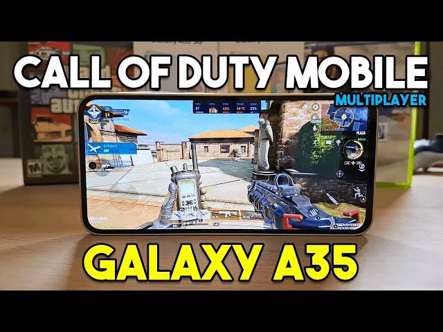 Así es CALL OF DUTY MOBILE vs SAMSUNG GALAXY A35!