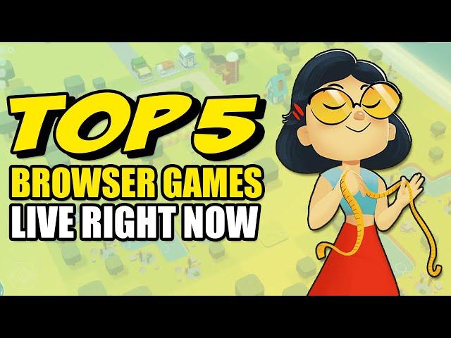 5 Play To Earn Browser Games Live Now!