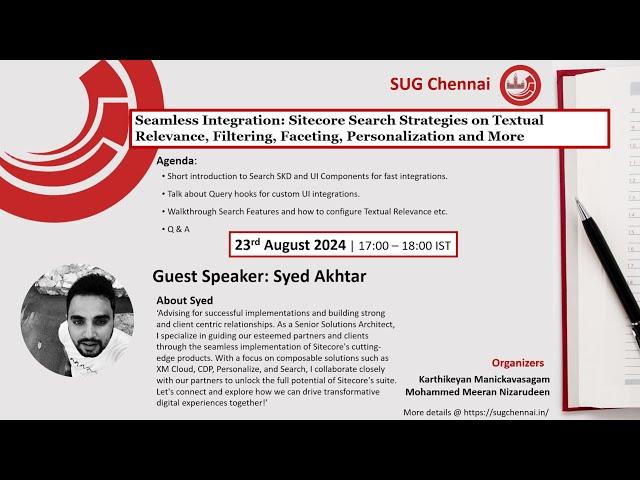 SUGChennai | Sitecore Search Strategies on Textual Relevance, Filtering, Faceting, Personalization..