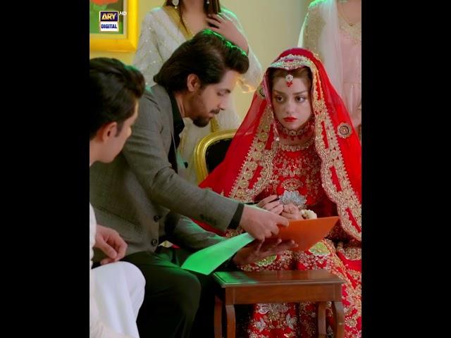 Alizeh Shah | Nikah Moment  #shorts #nikah #alizehshah #taqdeer