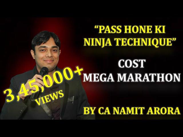 COSTING MARATHON/ CA INTER COSTING MARATHON BY CA NAMIT ARORA