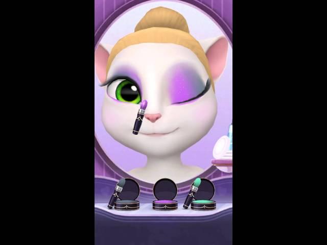 [My Talking Angela]Makeup tutorial 