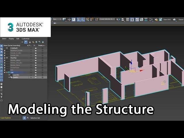 Creating an ArchViz Scene: Modeling the Structure - Lesson 1 / 8