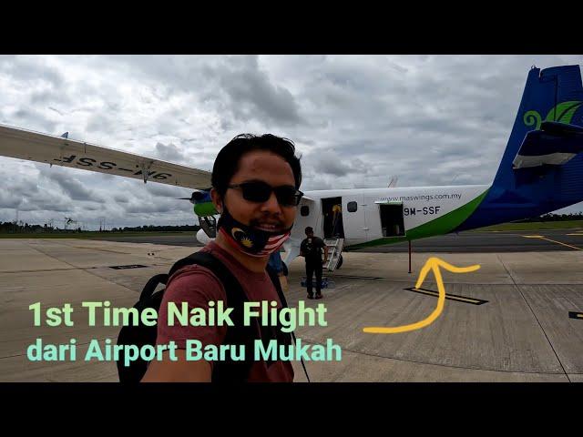 Flight Maswings DHC-6 Twin Otter: Mukah to Sibu Route, Dec 2021 | AESP-R Course | GoPro Hero 10