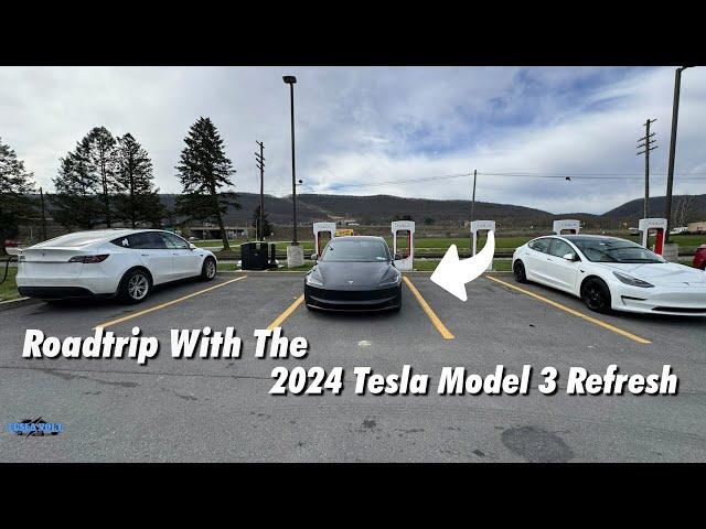 400 Mile Roadtrip With The 2024 Tesla Model 3: My Experience!