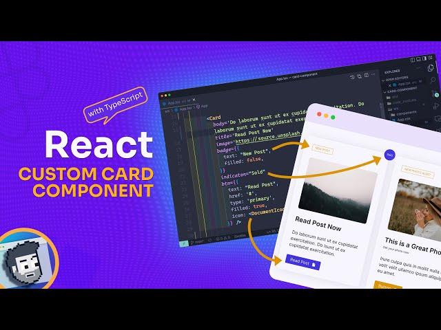 Building a React Card Component with TypeScript