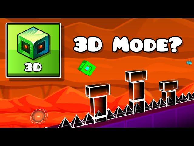 3D mode | Geometry dash 2.2