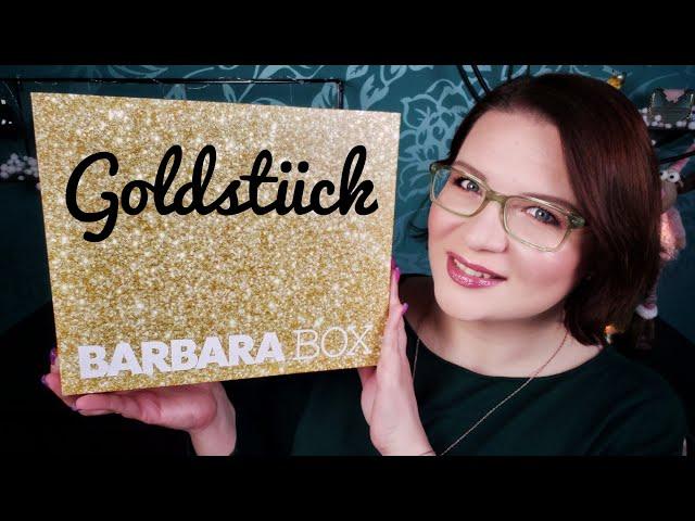 BARBARA BOX Goldstück | Unboxing Dezember 2020 / Januar 2021