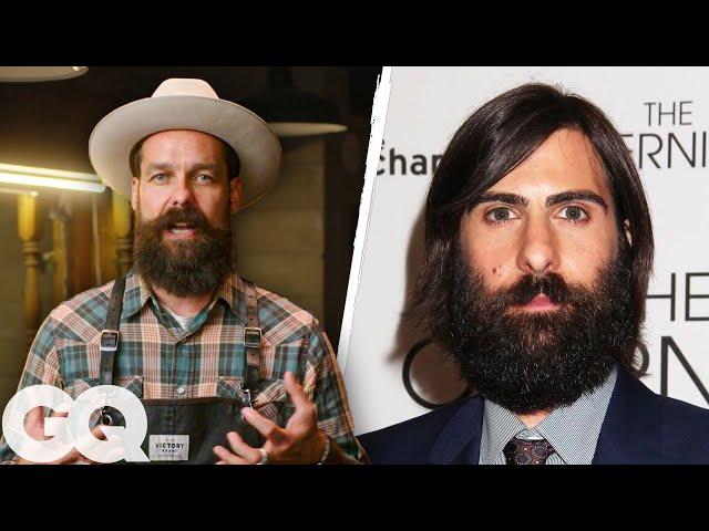 Barber Shows How Celebrities Shape and Style Their Beards | GQ