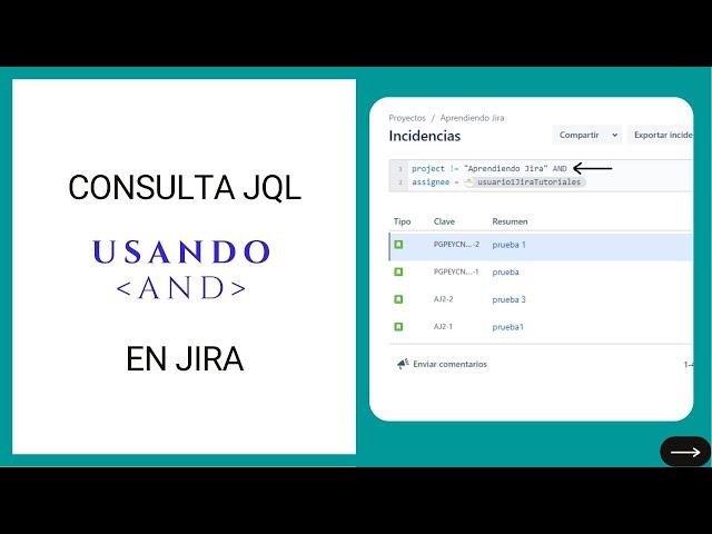 2️⃣Consulta JQL usando AND | Jira Software
