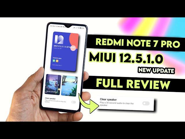 Redmi Note 7 Pro MIUI 12.5.1.0 New Update Full Review | Redmi Note 7 Pro MIUI 12.5