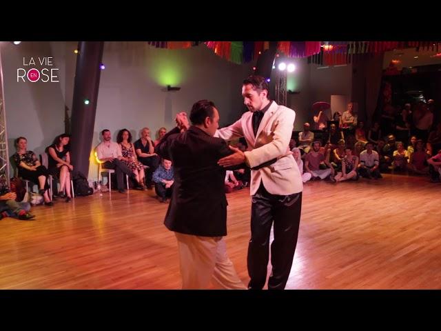 JATHAN SANCHEZ & MAXIMILIANO COLUSSI Show at LA VIE EN ROSE Queer Tango Festival 6th Edition  PARIS