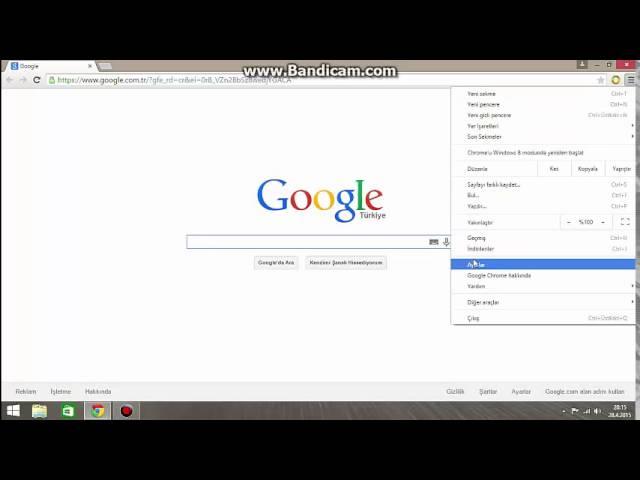 Google Chrome Arama Motorunu Değiştirme / Rehber Videosu