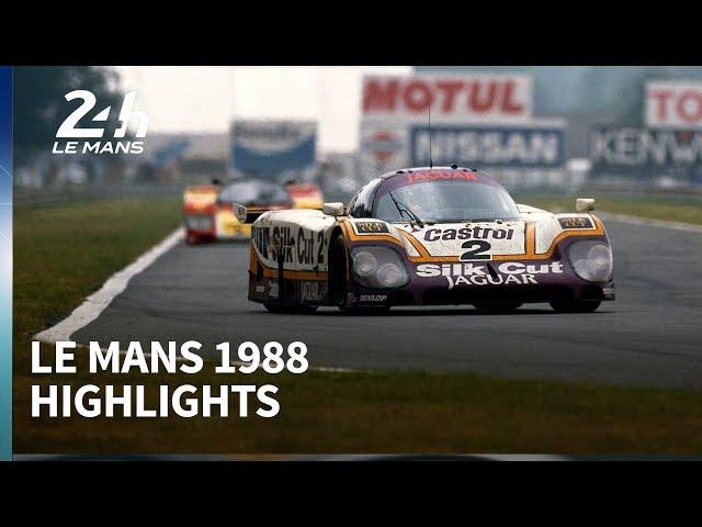 Le Mans 1988 highlights - Jaguar topples Porsche