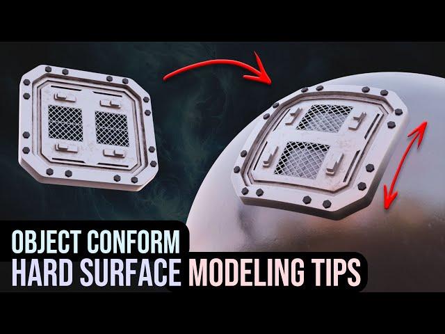 Master Hard Surface Detailing: Lattice & Shrinkwrap Workflow (Blender 4)