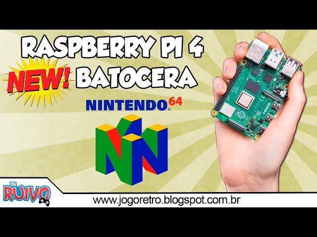 Raspberry Pi 4 (4GB) Batocera 5.26 Testando Nintendo 64 Games