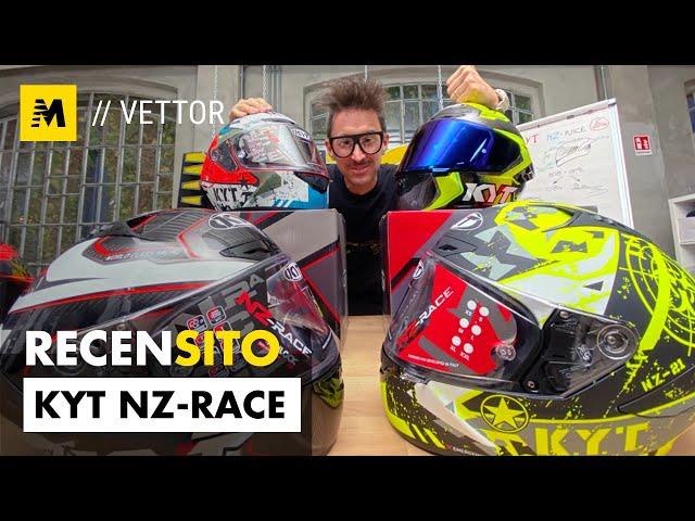 KYT NZ-Race. Recensione casco sport-touring in fibra