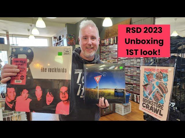 Record Store Day 2023 1ST Unboxing! 1st Look at Limited Edition Rare Vinyl Records.