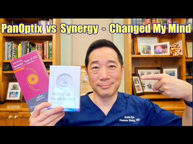 Synergy vs PanOptix – Assessment after 400 Synergy and 1000+ PanOptix lenses. Shannon Wong, MD