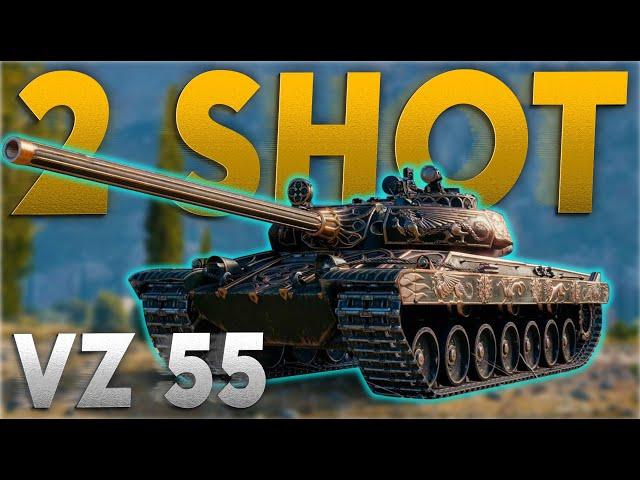 THIS TANK JUST BECAME INSANE! VZ 55 2 SHOT