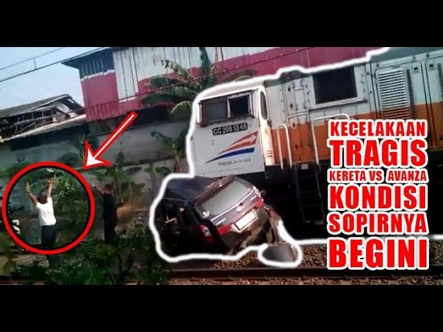 Detik-detik Mobil Avanza Terseret Kereta Api Sejauh 1 Kilometer di Perlintasan Bulak Kapal, Begini K