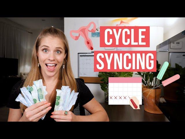 How to SYNC your LIFE to your CYCLE || Info Every Woman Should Know