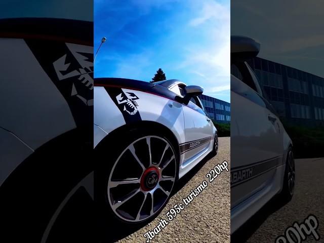 Jet fighter sound by Abarth  #car #tuning #speed #insta360