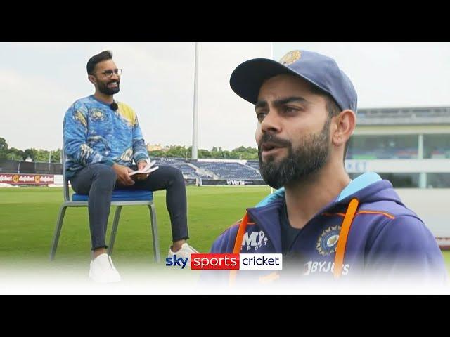 "Even if we lose, I want us to go for the win!" | Dinesh Karthik meets Virat Kohli | Full interview