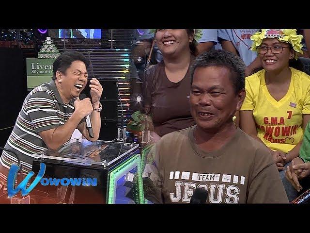 Wowowin: Tindero ng isda, pinahalakhak si Willie Revillame!