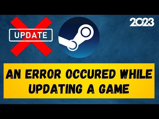 How to Fix An Error Occurred while Updating a game in Steam #latest