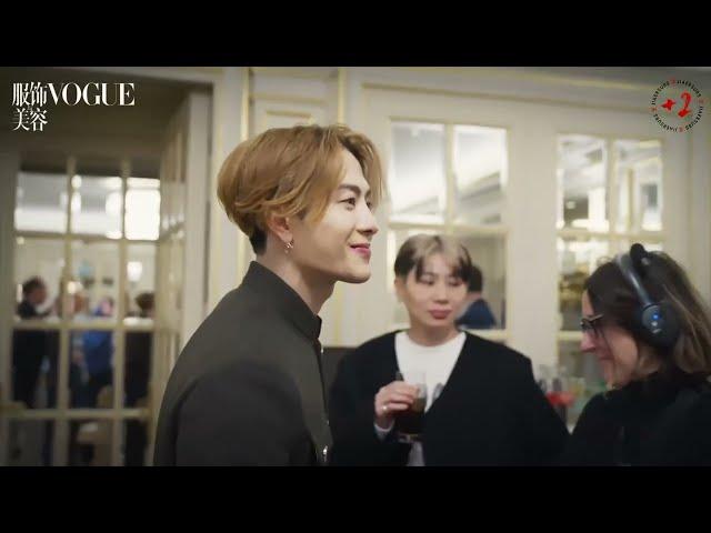 [Eng Sub] 240315 Jackson Wang at Cartier Trinity Celebration - 24 hours with Vogue