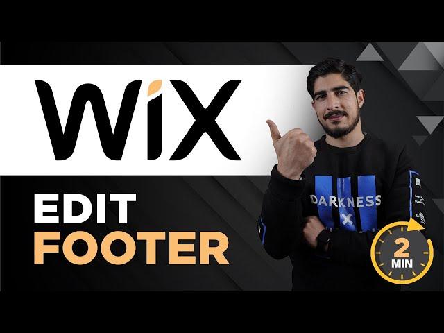 How To Edit Footer In Wix 2024 | Wix Footer Edit | Edit Footer In Wix