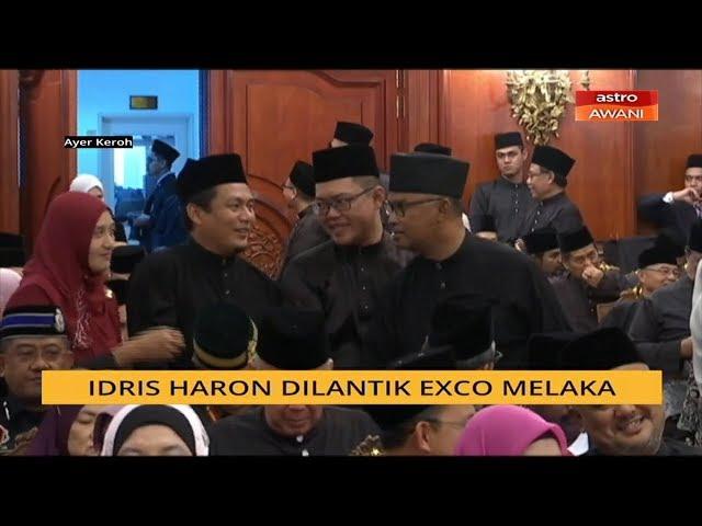 Idris Haron dilantik Exco Melaka