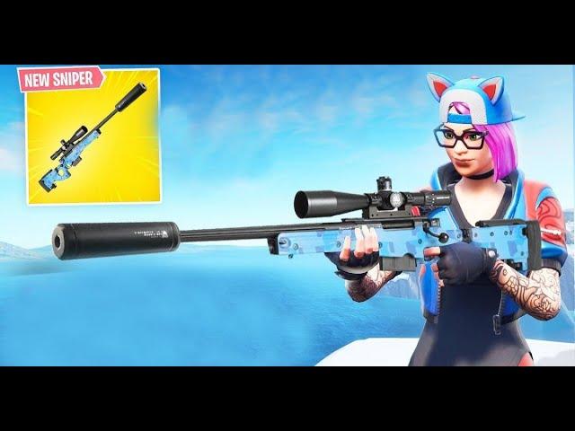 *New silent sniper in fortnite battle royale !FNBR! #silentsniper #fortnite