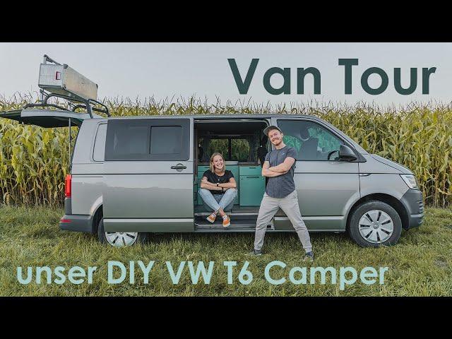 Die schönste Camper Ausbau Roomtour  | VAN TOUR | DIY Camper Selbstausbau VW T5 / T6