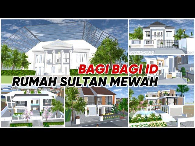 BAGI BAGI ID RUMAH MEWAH [bisa save edit]  - SAKURA SCHOOL SIMULATOR