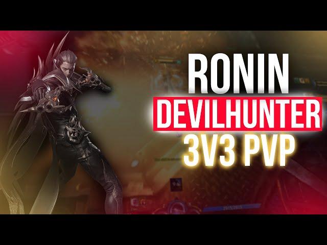 ️ DEVIL HUNTER(DeadEye) 3v3 PVP - LOST ARK RONIN