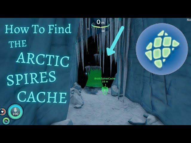 How To Find The ARCTIC SPIRES CACHE || Subnautica Below Zero