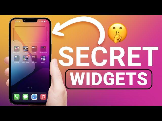 Enable Secret Widgets on iPhone