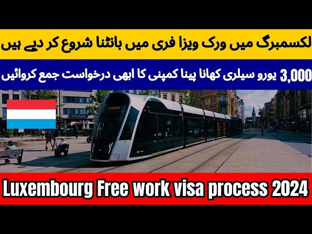 Luxembourg work visa process | Luxembourg work permit visa 2024 | Luxembourg country work visa 2024