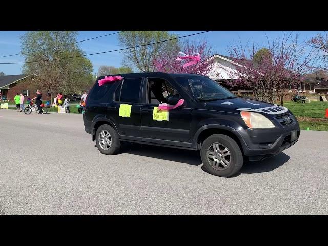 MCES teacher parade in Riverview March 2020