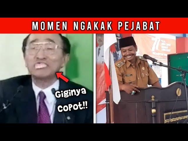 Mau Ketawa Takut Keciduk..!! Deretan Momen Kocak Para PEJABAT NEGARA