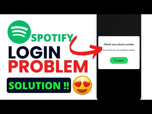 How To Fix: Spotify Check Your Phone Number Problem 2023