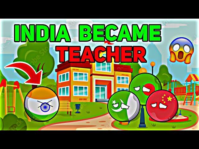 [INDIA BEATED EVERYONE WITH CHAPPAL] [SUPER FUNNY]️ #countryballs #geography