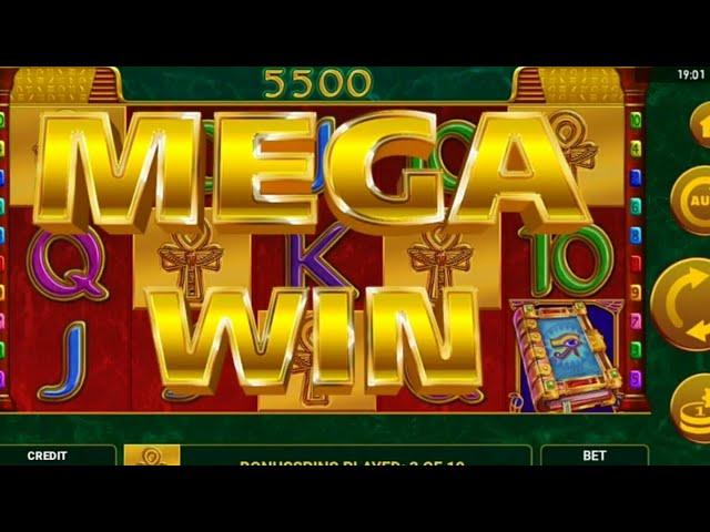 BOOK OF PHARAO MEGA WIN  ماهذا يا حبيب الملايين/ FORZZA CASINO TUNISIE MEGA WIN