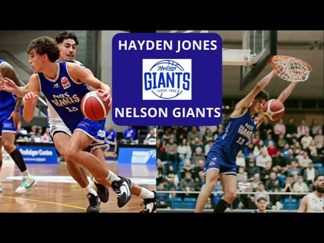 Hayden Jones - Nelson Giants - NZNBL Highlights