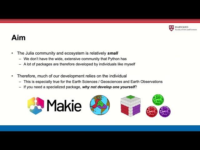 Introduction to Julia Creating Packages for Earth Observational Work - Nathanael Wong  - JuliaEO24