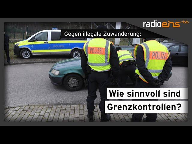 Wie sinnvoll sind Grenzkontrollen? – Der Wochenstartkommentar