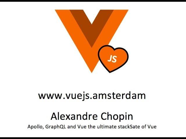 Alexandre Chopin - Speed up your Vue js development time with Nuxt.js